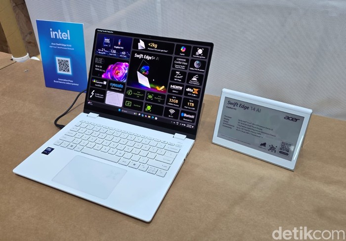 Acer Swift Edge 14 AI: Laptop Ringan, Performa Gahar