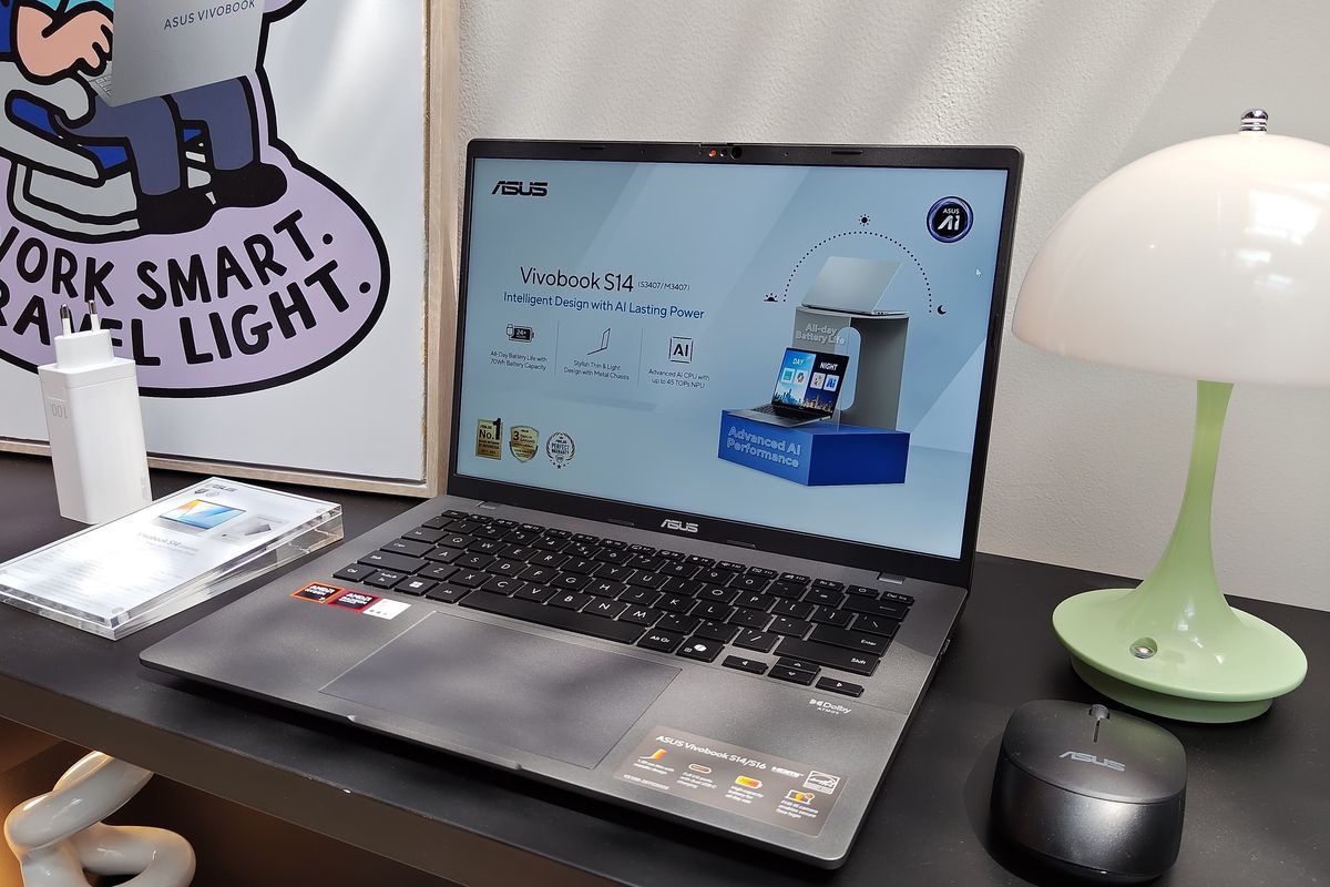 Harga Laptop Asus Vivobook S14: Qualcomm, Intel, AMD