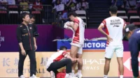 Daniel Marthin Absen, Ganda Putra Indonesia Terhenti 3 Bulan