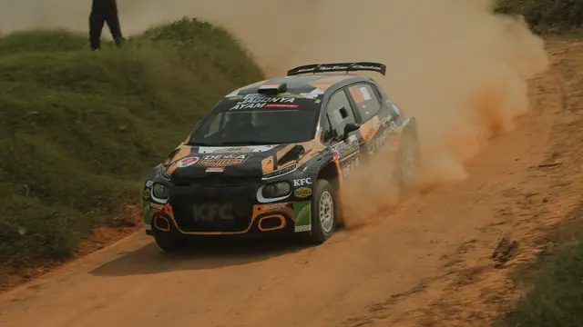 Dewa United Motorsport Incar 10 Besar Rally Sumatera Utara