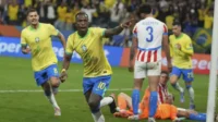 Vinicius Jr. Cetak Gol, Brasil Taklukkan Paraguay Tipis