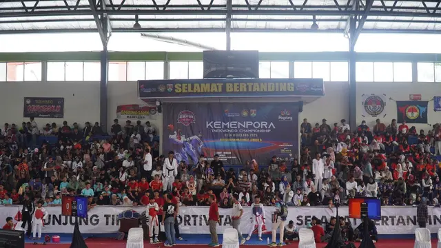 4500 Atlet Ramaikan Kejuaraan Taekwondo Nasional Piala Kemenpora 2025 Magelang