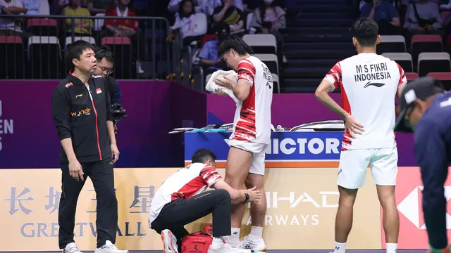 Daniel Marthin Absen, Ganda Putra Indonesia Terhenti 3 Bulan